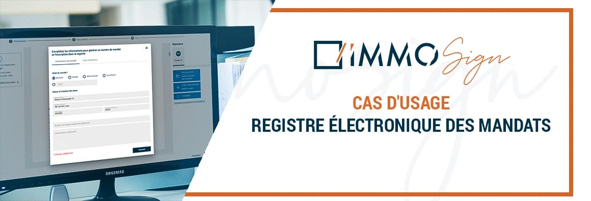 Cas d’usage – Registre électronique des mandats