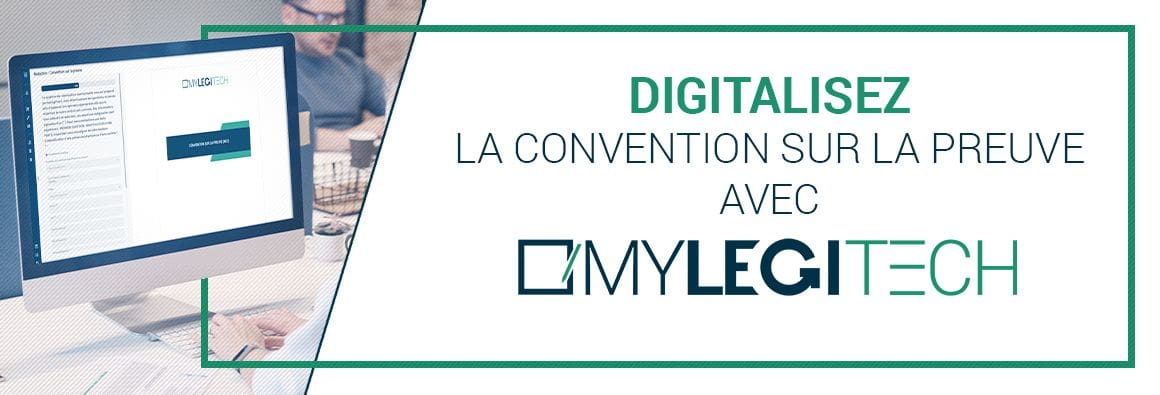 Digitalisez la convention sur la preuve