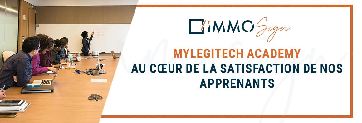 MyLegiTech Academy au cœur de la satisfaction de nos apprenants