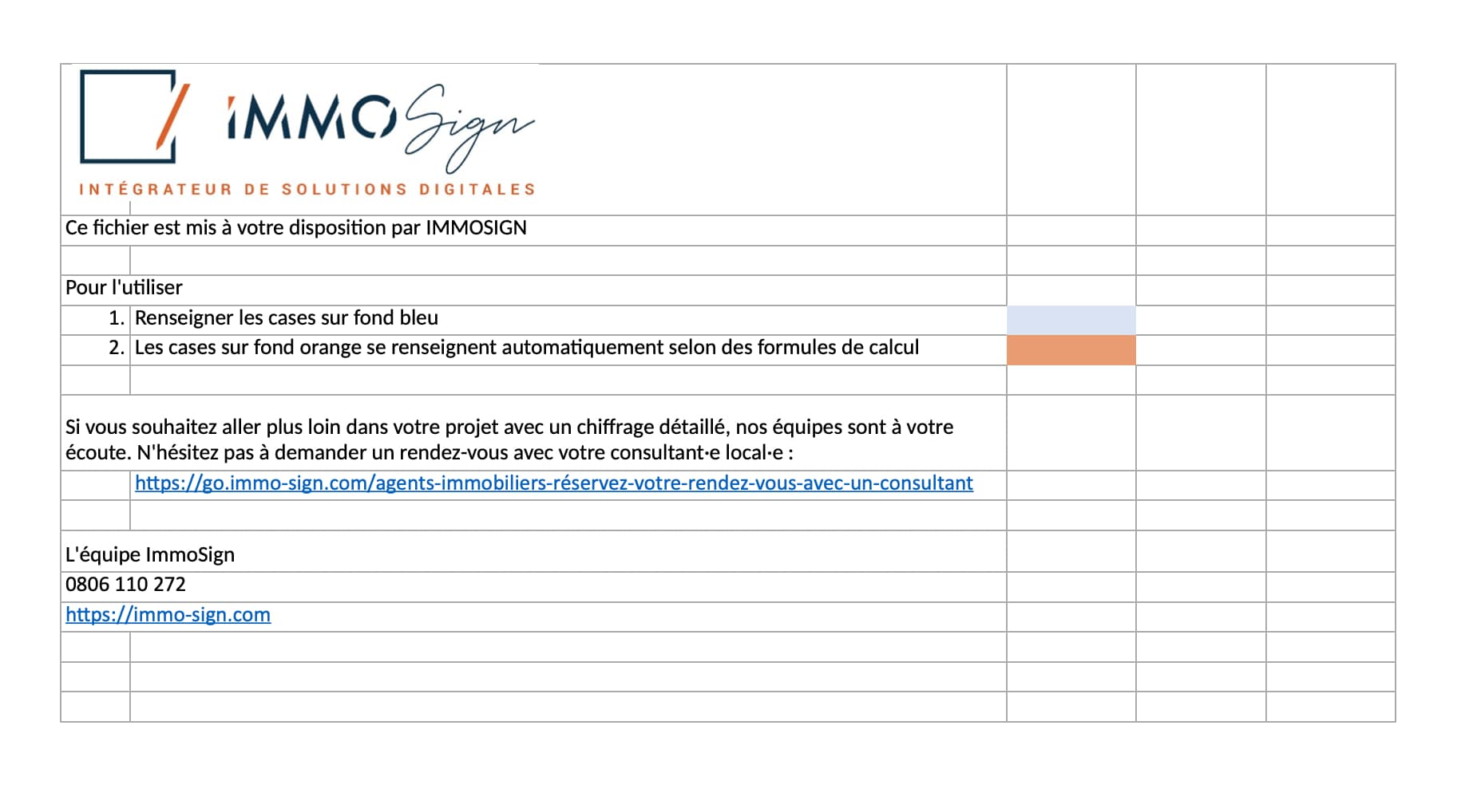 Audit - Signature et recommandé - Agents immobiliers