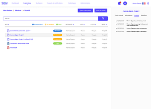 Moteur de recherche (contract management software)