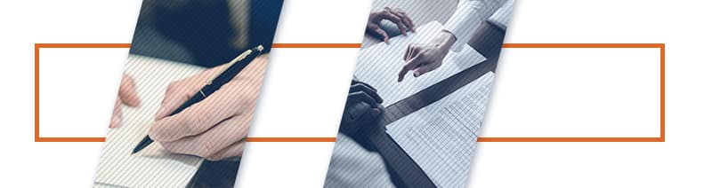 Paraphe manuscrit Personne paraphant un document