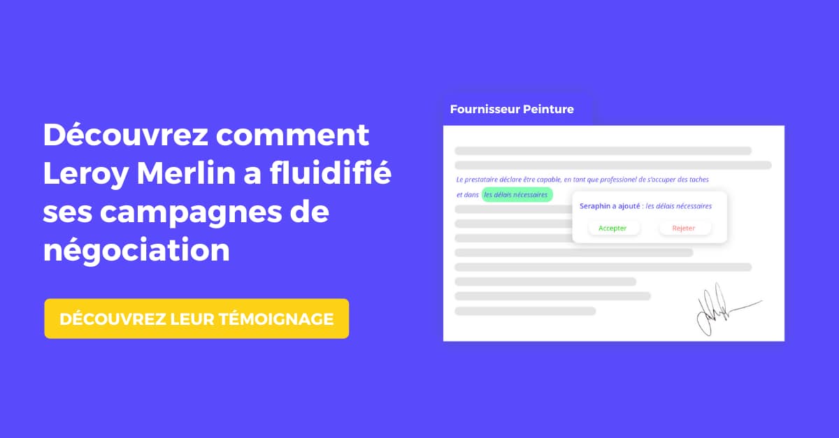 Découvrez comment Leroy Merlin a fluidifié ses campagnes de négociation distributeur fournisseur