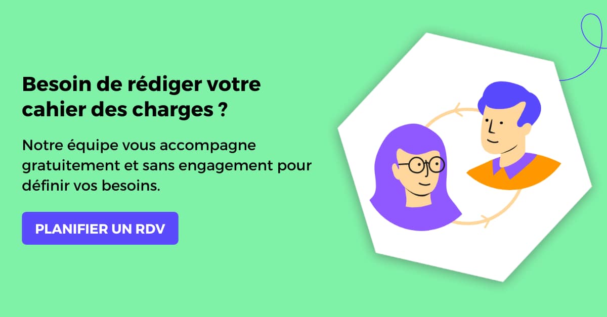 Votre cahier des charges réalisé, gratuitement et sans engagement 